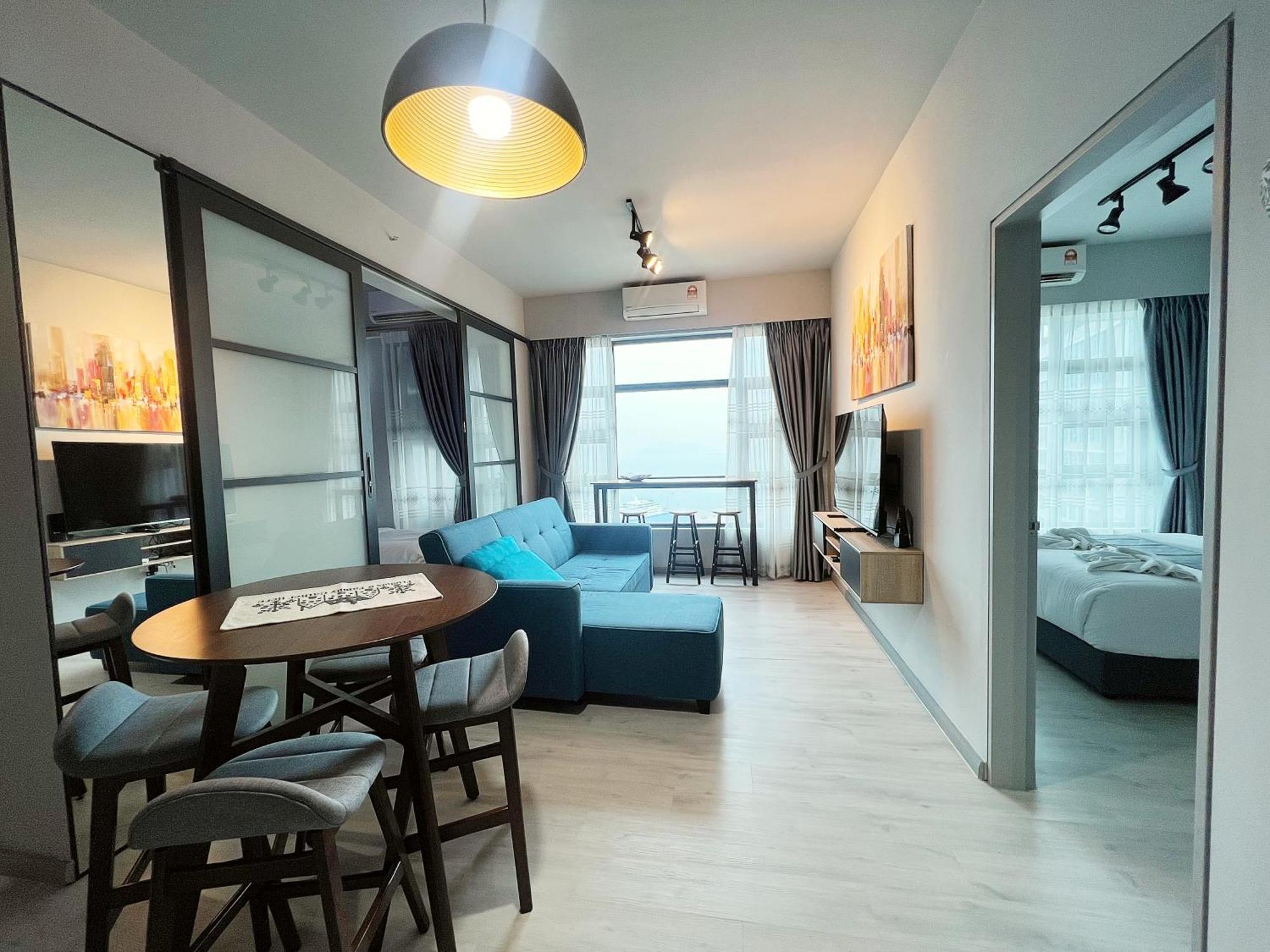 Jesselton Quay Kota Kinabalu City Centre By Lw Suites Ngoại thất bức ảnh