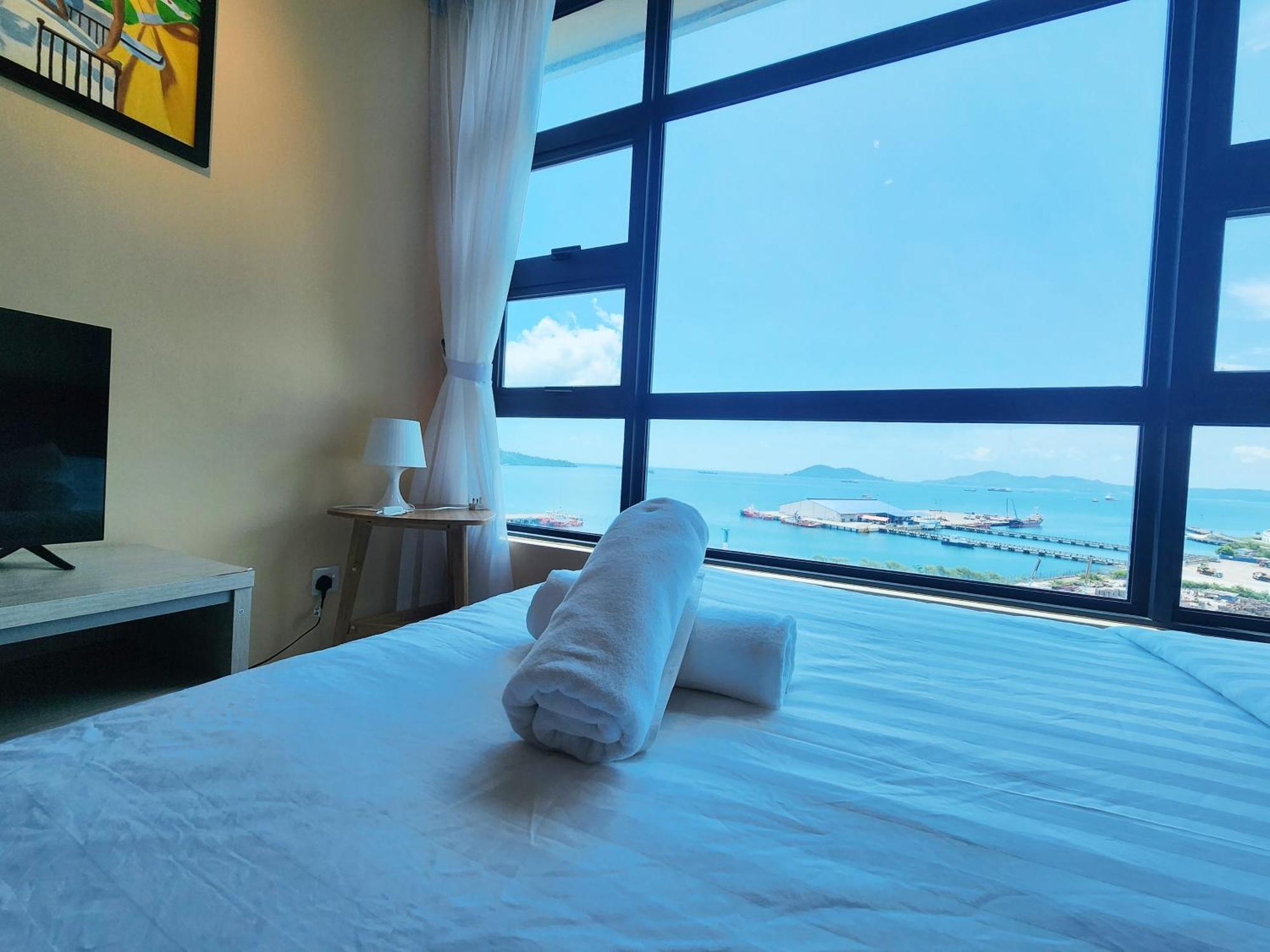 Jesselton Quay Kota Kinabalu City Centre By Lw Suites Ngoại thất bức ảnh