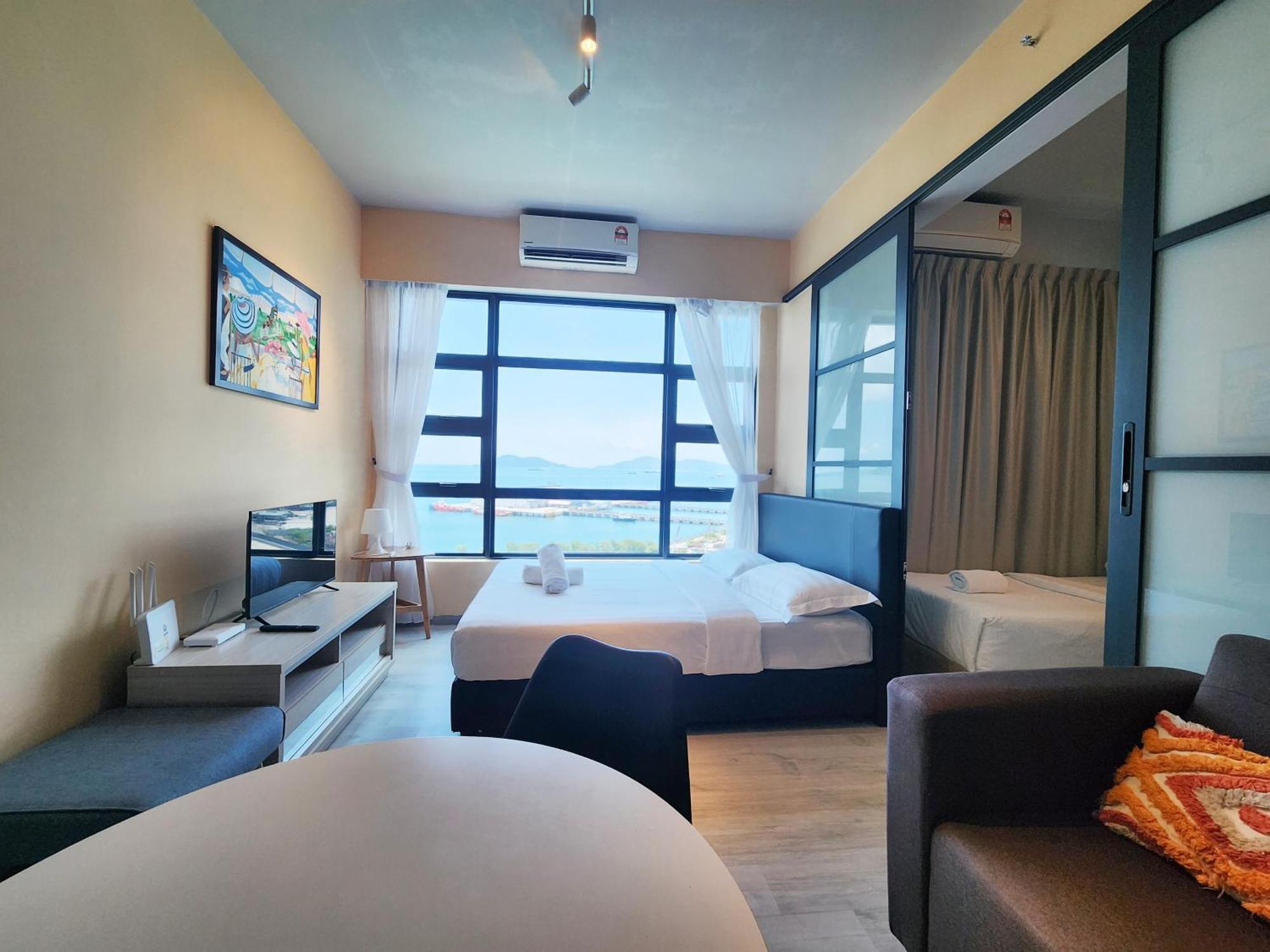 Jesselton Quay Kota Kinabalu City Centre By Lw Suites Ngoại thất bức ảnh