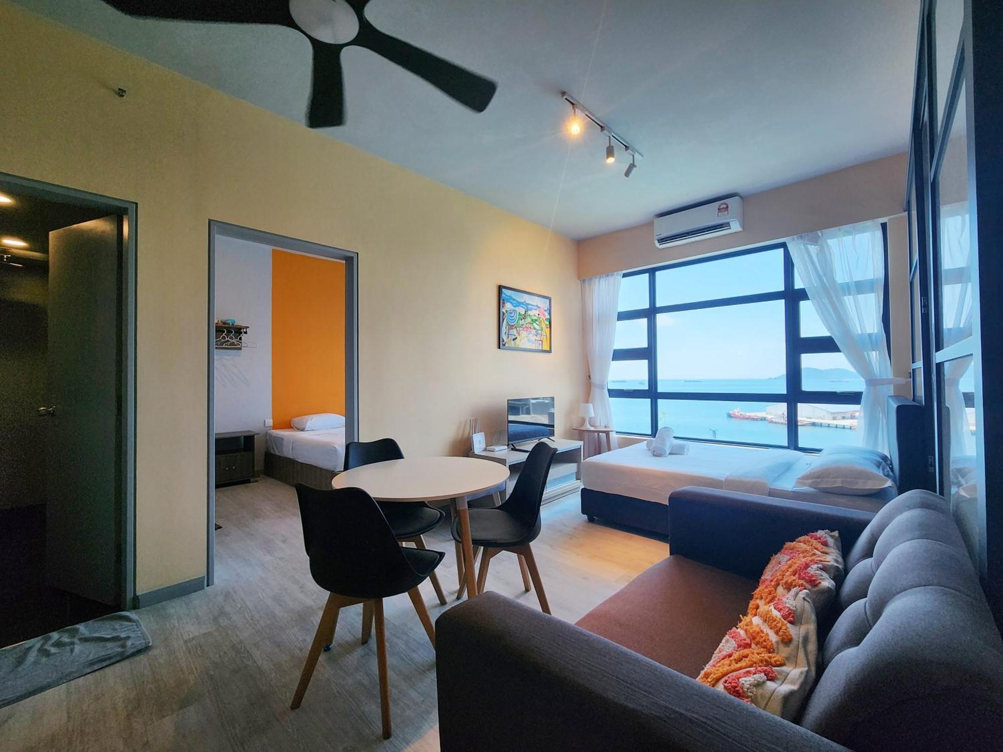 Jesselton Quay Kota Kinabalu City Centre By Lw Suites Ngoại thất bức ảnh