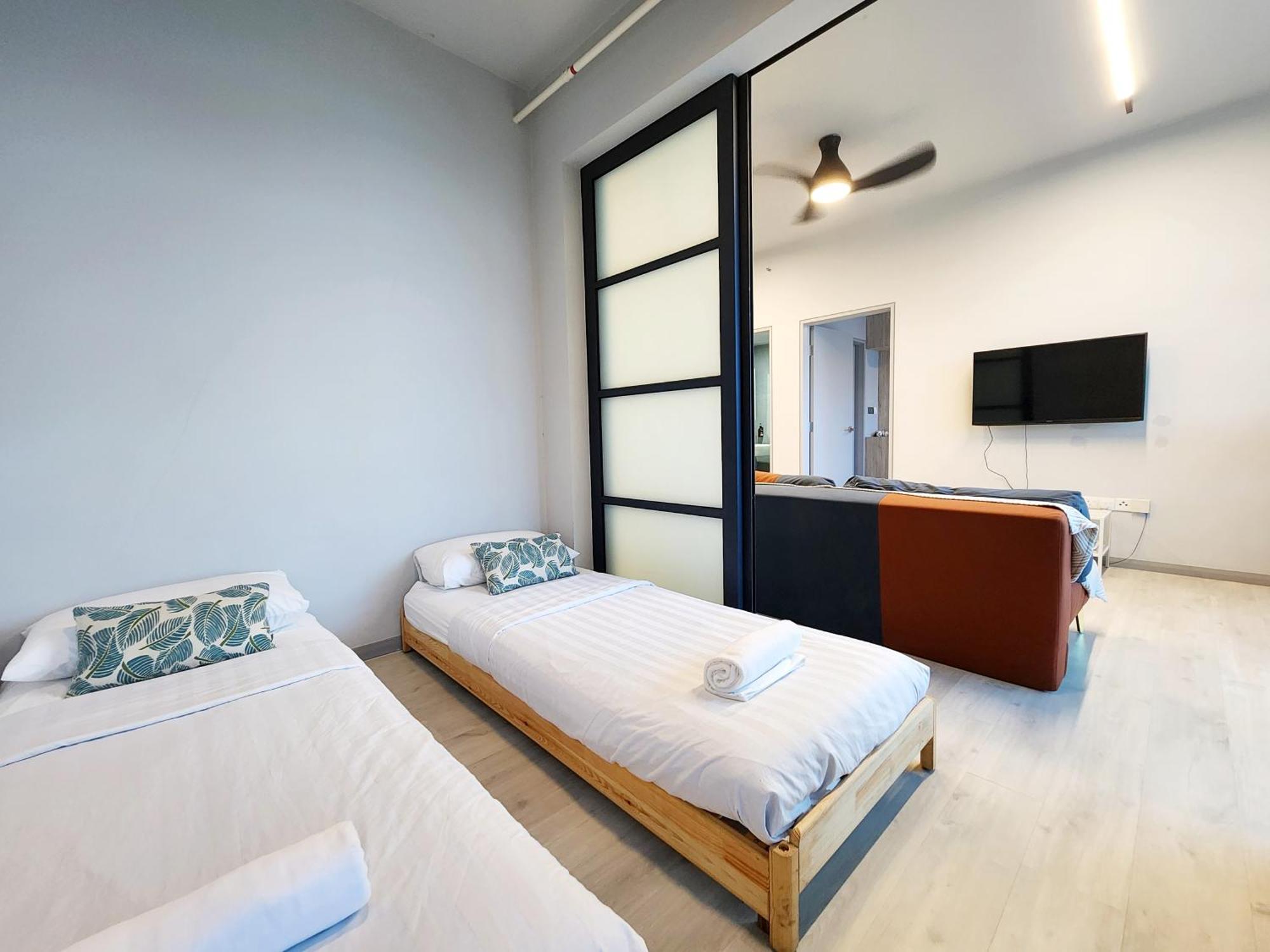 Jesselton Quay Kota Kinabalu City Centre By Lw Suites Phòng bức ảnh
